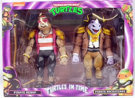 Teenage Mutant Ninja Turtles Neca Turtles In Time Pirate Bebop