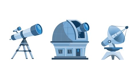 Astronomy Discovery Equipment Set Observatory Dome Telescope