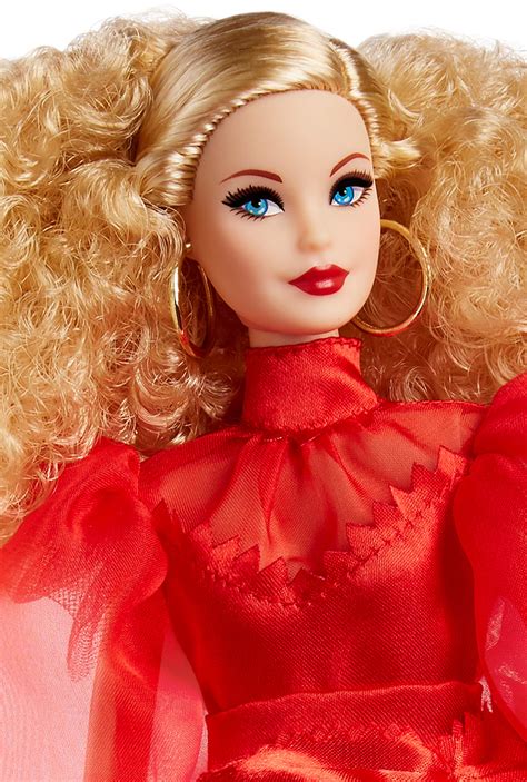 Buy Barbie Collector Mattel Th Anniversary Doll In Blonde Curly
