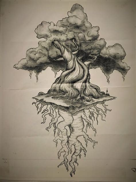 Tree Of Life Sketch For My Tattoo By Me Rdrawing