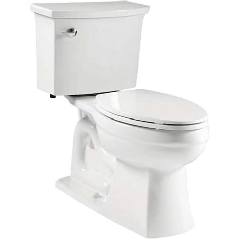 Kohler Highline White Elongated Chair Height Piece Watersense Toilet In Rough In Size Ada