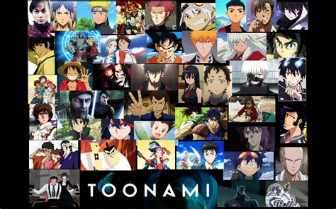 A Montage Of All The Main Characters To Appear On Toonami Since Its