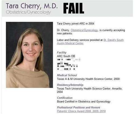 The 15 Funniest Names Of Actual Gynecologists Gallery