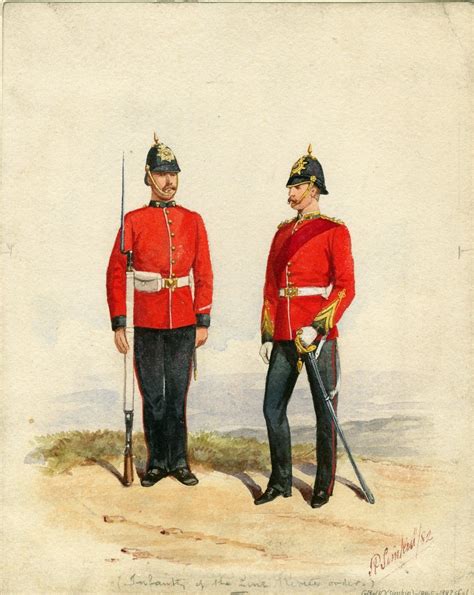 British Royal Irish Regiment 1882 By Rsimkinformed In 1881 From