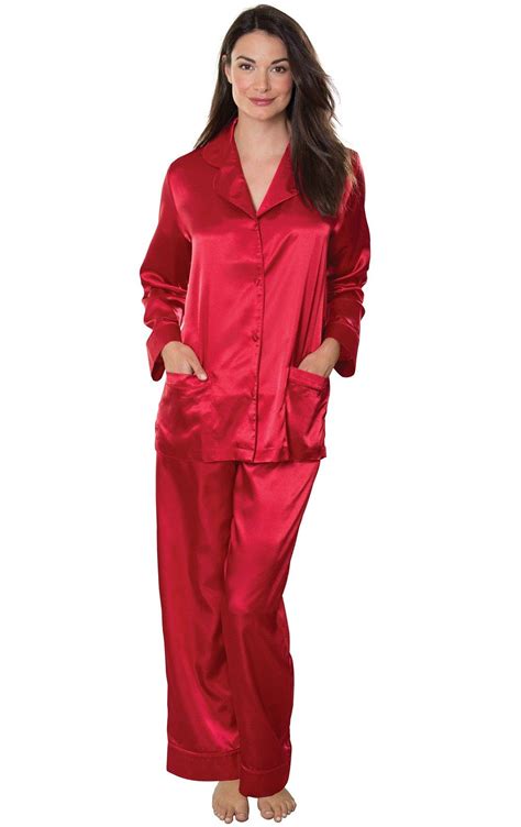 Ruby Satin Pajamas Pajamagram Pajamas Women Satin Pajamas Clothes