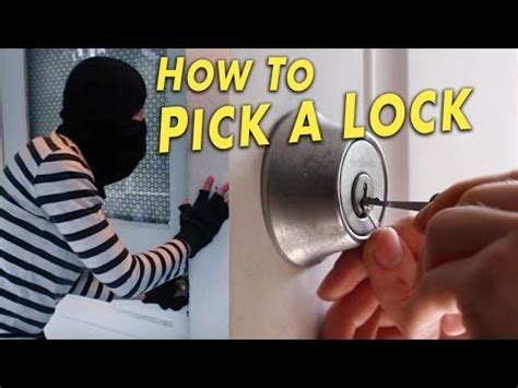 Straighten out a paperclip and leave one of the ends bent. How to Pick Locks with Paper Clips - YouTube | Tutorial ...