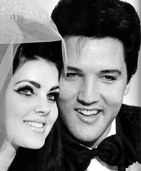 45 Candid Photographs Of Elvis And Priscilla Presley On Their Wedding Day On May 1 1967