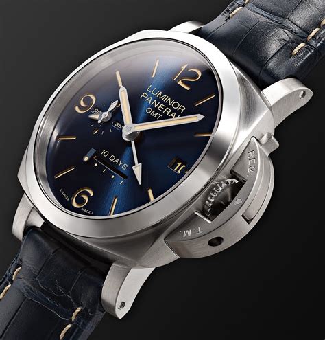 Panerai Luminor 1950 10 Days Gmt Automatic 44mm Stainless Steel And