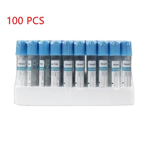 Pc Buffered Sodium Citrate Blood Collection Tubes Blood Coagulation