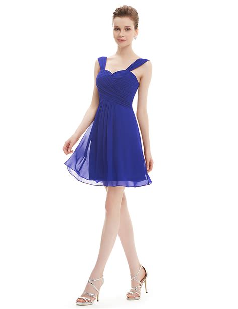 Ever Pretty Chiffon Short Bridesmaid Cocktail Evening Party Dresses Gown 03539
