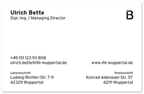 Kontakt bette gmbh & co. IfB Ulrich Bette | Institut für Beeinflussungsfragen Wuppertal