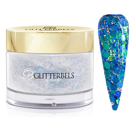 Glitterbels Pre Mixed Acrylic Powder Ocean Dream G Nail Polish Direct
