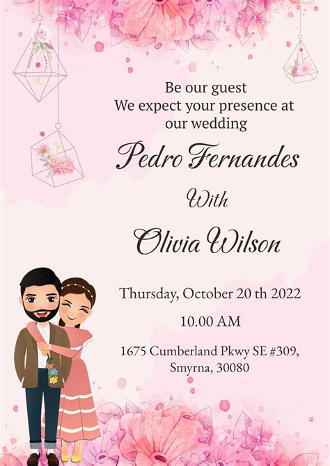 Unique Wedding Invitation Card Creating Memorable First Impressions