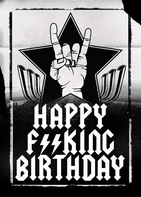 Entry 6 By Bighorsegraphics For Birthday Card Heavy Metal Style