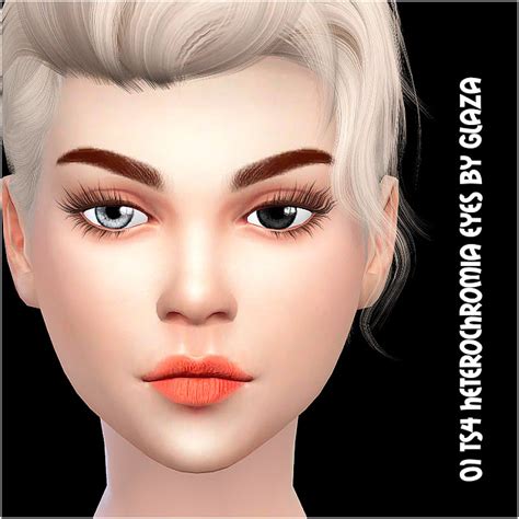 01 Heterochromia Eyes At All By Glaza Sims 4 Updates