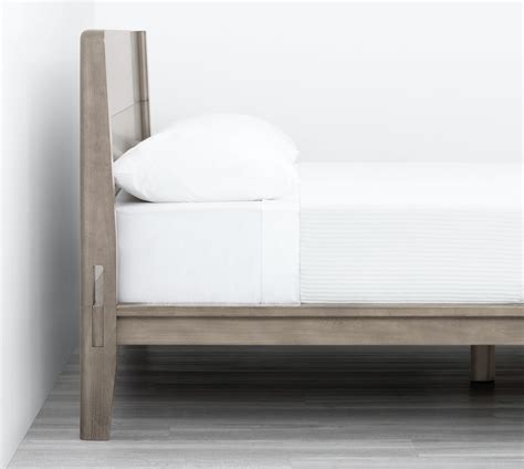 Grey Queen Bed with Headboard | Thuma