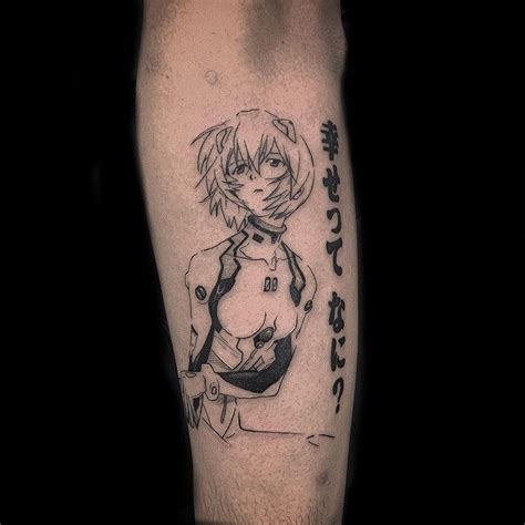 Anime Tattoo Artist On Instagram Rei Ayanami Evangelion I