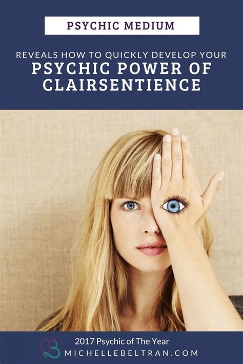 How To Develop Your Psychic Ability Of Clairsentience Quickly Psychic