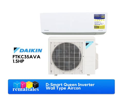 Daikin Ftkc Ava Hp D Smart Queen Inverter Wall Type Aircon Lazada Ph