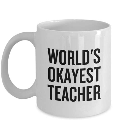 Funny Teacher Mug Schoolteacher T Idea Teaching Present Etsy