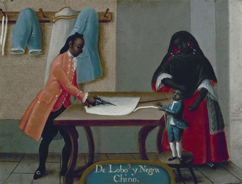 Mestizaje De Lobo Y Negra Chino Th Century Painting By