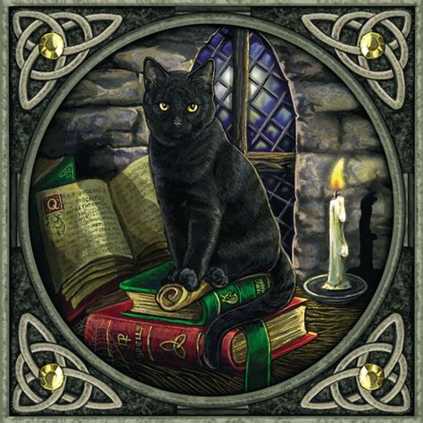 Los Gatos Negros Y La Brujería Black Cat Art Magic Cat Cats