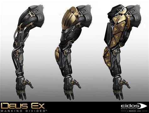 Artstation Deus Ex Mankind Divided Shadow Operative Bruno Gauthier