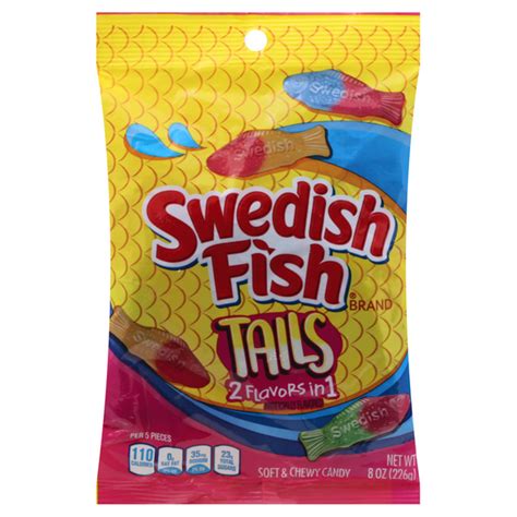 Aside from the empty calories in the sugar, swedish fish are nutritionally void. Save on Swedish Fish Tails Candy Order Online Delivery | GIANT