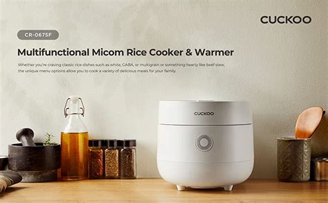 Buy Cuckoo Multifunctional Cup Rice Cooker With Menu Options