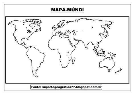 4 Mapas Para Colorir Atividade Sobre Os Continentes Suporte Geografico