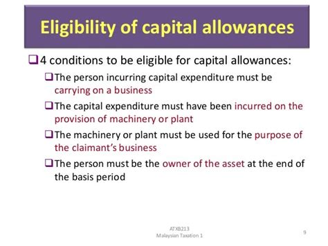 Chapter 7 Capital Allowances Students