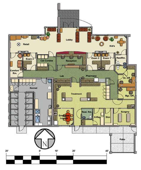 Ground floor plan two units and one parking space on the ground floor. 2010 Hospital Design People's Choice Award entry: Pet ...