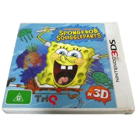 Spongebob Squigglepants Nintendo 3ds 2ds Game Preowned Nintendo 3ds