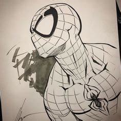Coloriage spider man fictional superhero. 33 meilleures idées sur Dessin spiderman | dessin ...