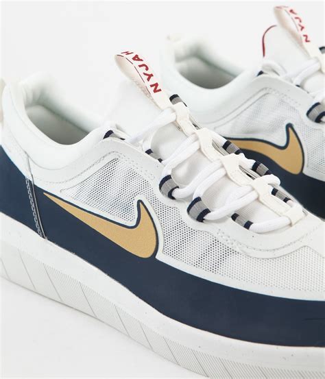 His second signature model from nike sb seamlessly follows on the successful heels of its predecessor. Nike SB Nyjah Free 2 Shoes - Obsidian / Club Gold - White ...