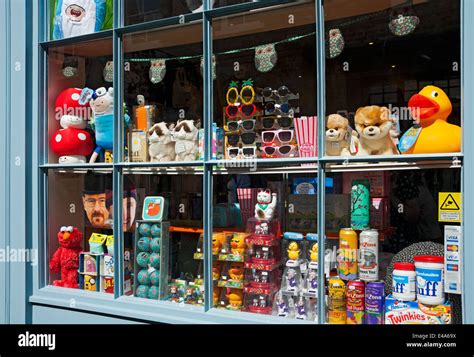 Window Display Of Toy Toys Shop Store York North Yorkshire England Uk