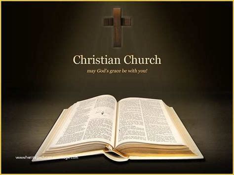 Church Ppt Templates Free Of Free Christian Church Powerpoint