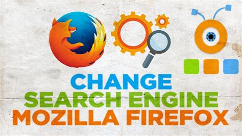 How To Change Default Search Engine In Mozilla Firefox Browser Youtube