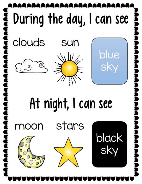 Day And Night Sorting Activity Freebie The Super Teacher