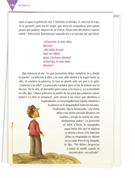 Español libro para el alumno. Español Cuarto grado 2017-2018 - Página 138 - Libros de Texto Online
