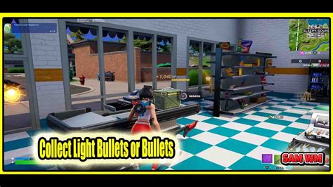 Collect Light Bullets Or Bullets Fortnite Quests Guide Youtube