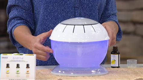 Homedics Brethe Air Revitalizer With 3 Citrus Extracts On Qvc Youtube