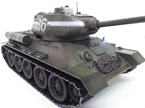 Taigen T34 85 Metal Edition Infrared 2 4GHz RTR RC Tank 1 16th Scale