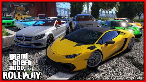 Gta 5 Roleplay I Bought All These Cars Redlinerp 694 Youtube