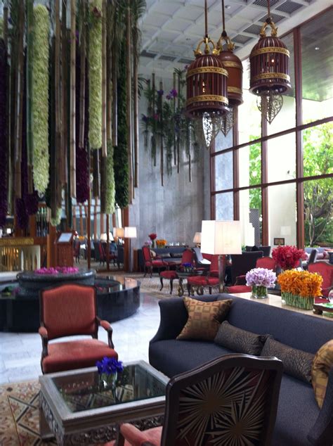 Mandarin Oriental Bangkok Lobby Restaurant Design Modern Restaurant