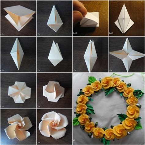 Wonderful Diy Pretty Origami Twisty Rose