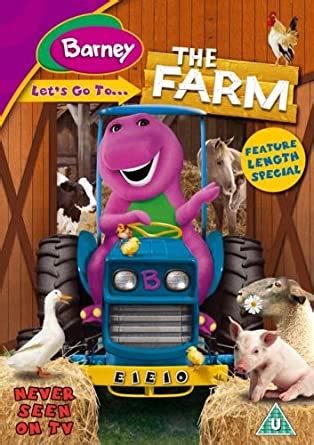 Barney Let S Go To The Farm DVD Amazon Co Uk DVD Blu Ray
