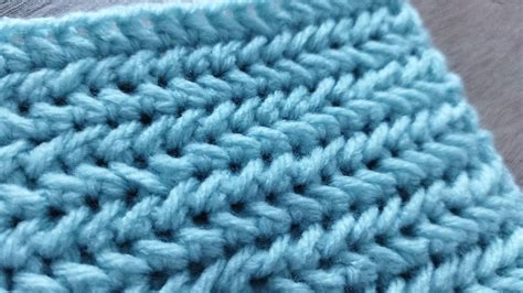 Herringbone Single Crochet Stitch Hand Crafts Ideas