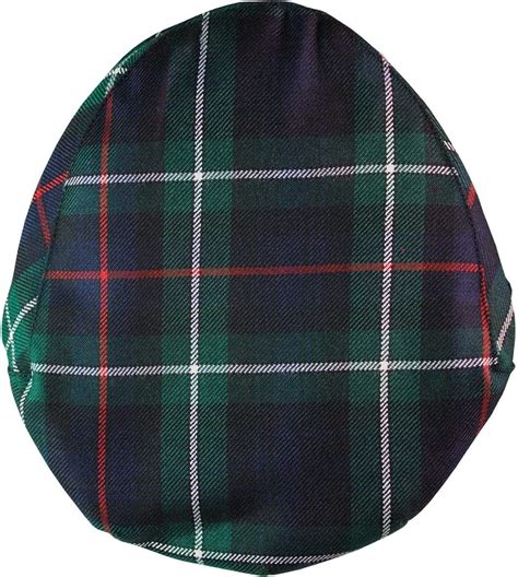 Flat Cap Mens Pure Wool Mackenzie Tartan Scottish Tweed Casual Golf Hat