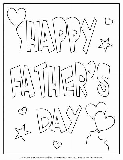 Coloring Happy Fathers Grade Worksheets Math Reading